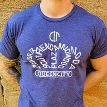 Load image into Gallery viewer, Neighborhood Crown - Purple T-Shirt