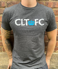 Load image into Gallery viewer, Charlotte Soccer Black T-shirt