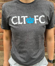 Load image into Gallery viewer, Charlotte Soccer Black T-shirt