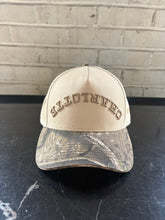 Load image into Gallery viewer, Upside Down Charlotte Hat: Tan/Camo

