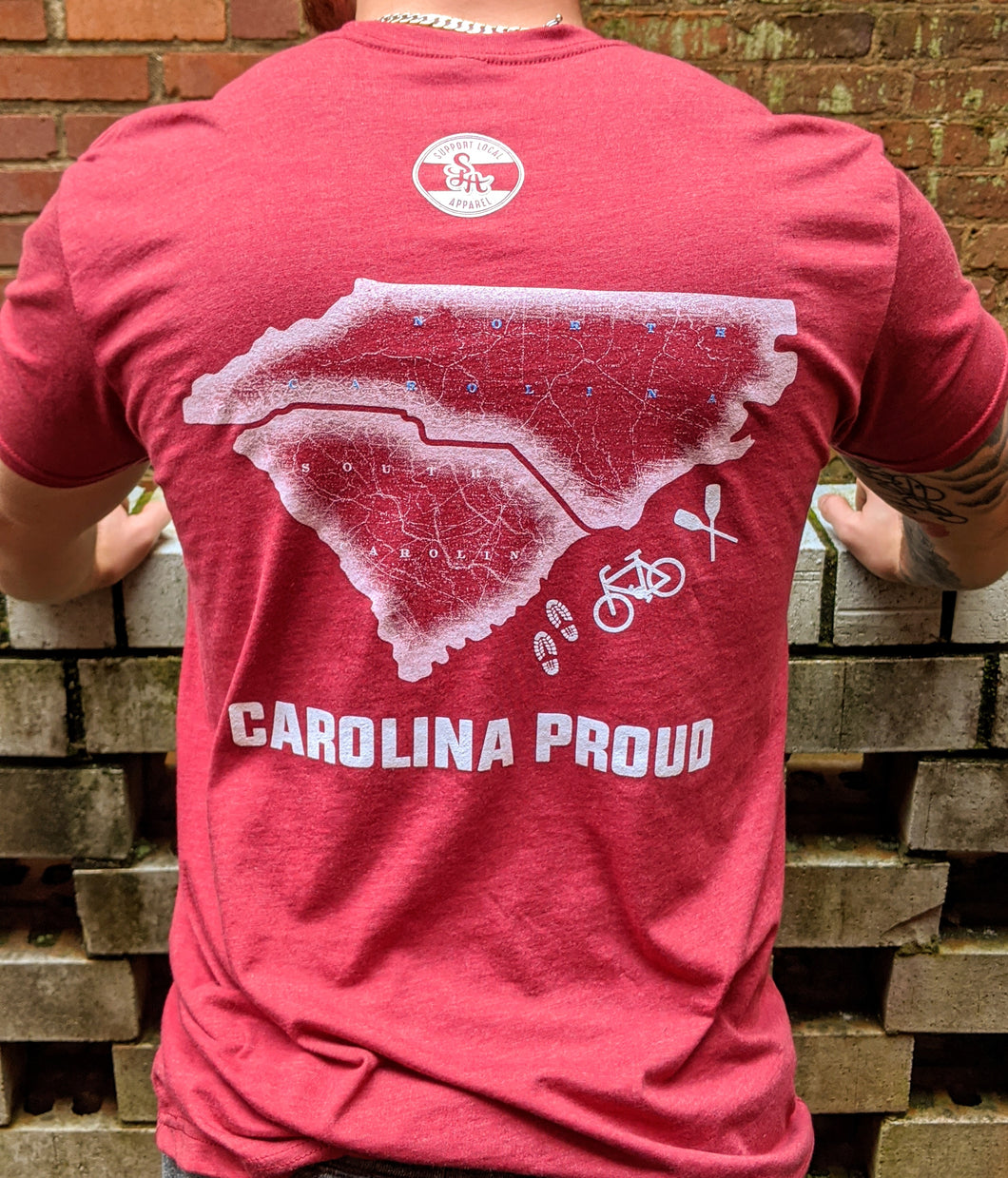 Carolina Proud Tee- Red