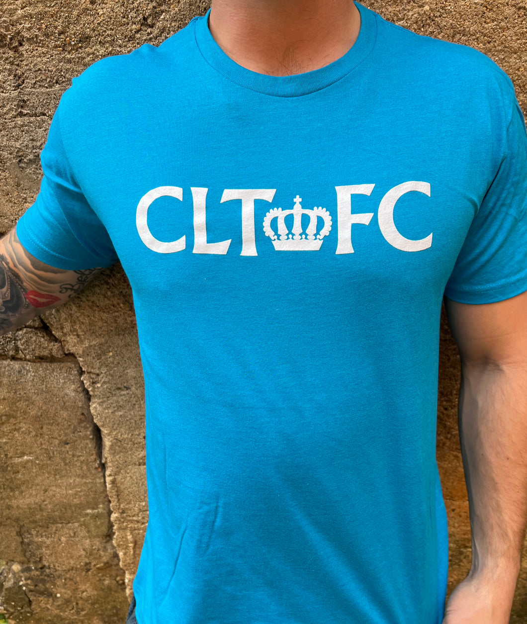 Charlotte Soccer Blue T-shirt