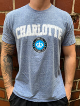 Load image into Gallery viewer, Football Club Blue Tri-Blend T-Shirt

