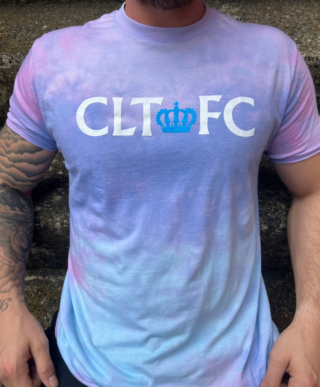 Charlotte Soccer Tie Dye T-shirt