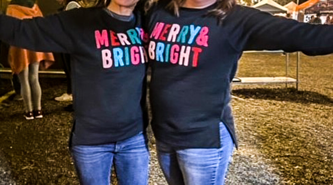 Support Local Apparel - Merry & Bright Sweatshirt