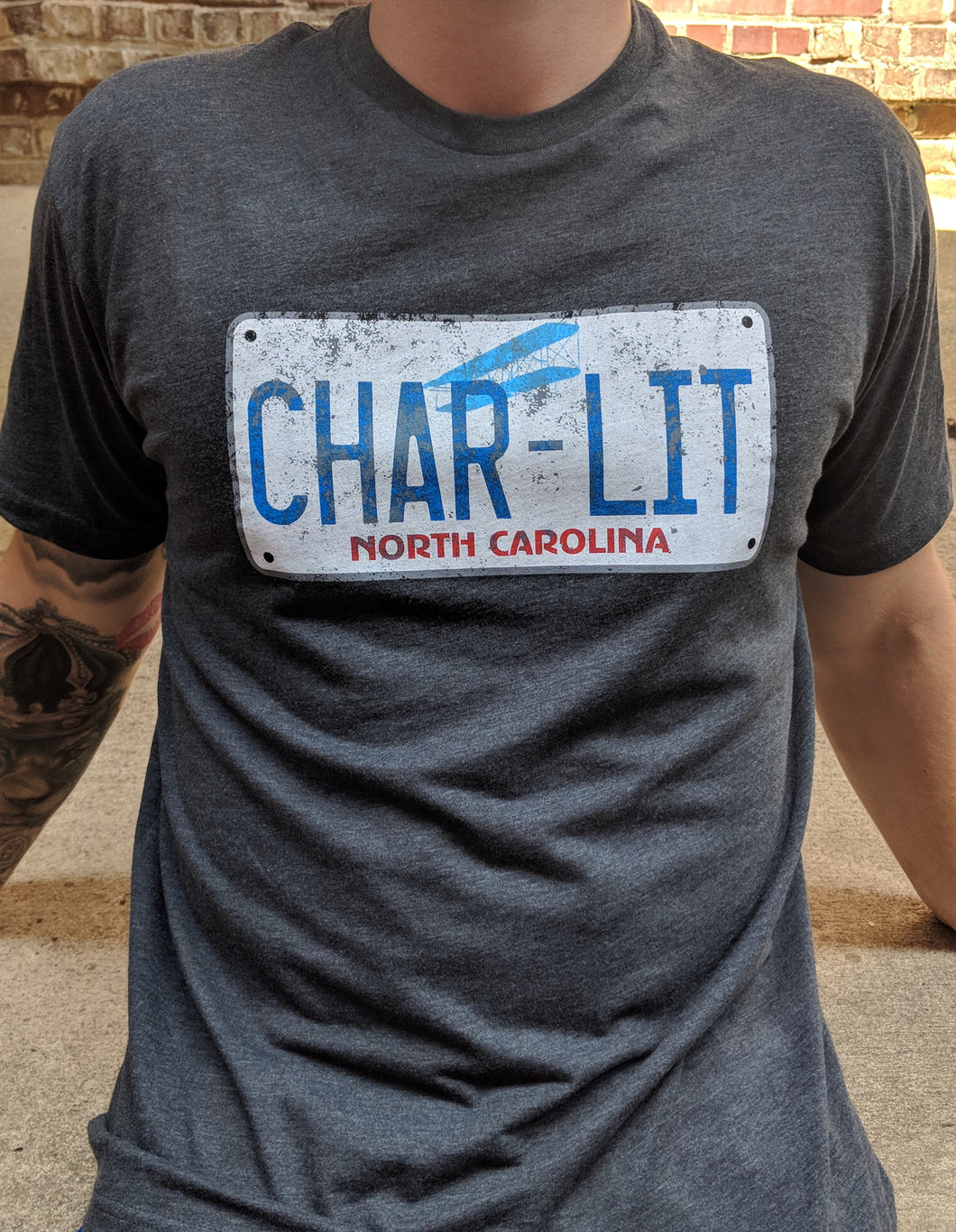 Char-LIT Heather Charcoal T-Shirt
